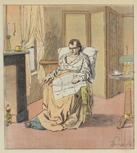 Den mycket indisponerade kejsaren av after Louis Charles Bombled