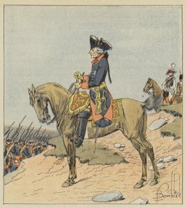 Den store Fredrik av after Louis Charles Bombled