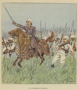 Befälhavare Lentonnet av after Louis Charles Bombled