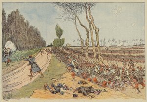 Fransmännen tar Coulmiers Park av after Louis Charles Bombled