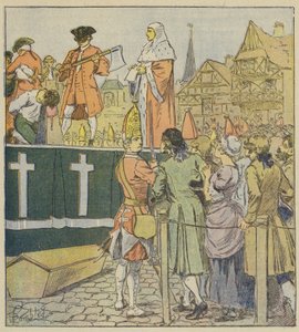 Agerade Napoleon som de nuvarande prinsarna i Englands hus? av after Louis Charles Bombled