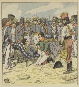 Napoleon och den döende marskalken Lannes