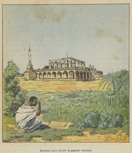 Graven av premiärministerns familj av after Louis Charles Bombled