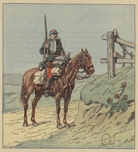 Stjärnan av de 6:e husarerna av after Louis Charles Bombled