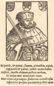 John Frederic the Magnanimous, i kurvalskläder [vänster] av after Lucas Cranach the Younger