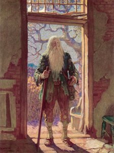 Illustration för Rip Van Winkle