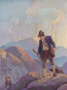 Illustration för Rip Van Winkle