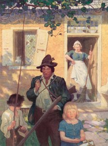 Illustration för Rip Van Winkle