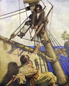 Illustration för Treasure Island