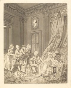 Förföraren av after Niclas Lafrensen II