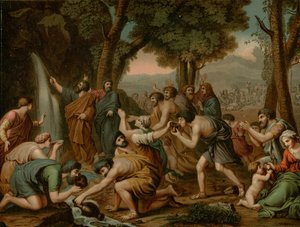 Moses slår vatten