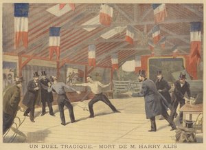 En tragisk duell. Harry Alis död