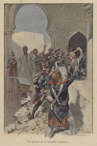En episod under slaget vid Abukir, Egypten, 1799
