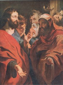 Jesus instruerar Nikodemus, Bibbys Annual, 1916-17