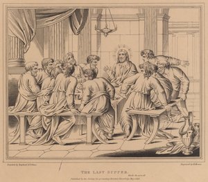 Den sista måltiden, Mark av after Raphael