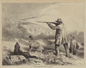 Grouse Shooting av after Richard Ansdell