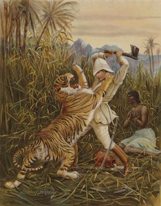 A Timely Rescue (chromolitho)