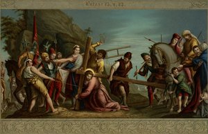 Korsets väg av after Veronese