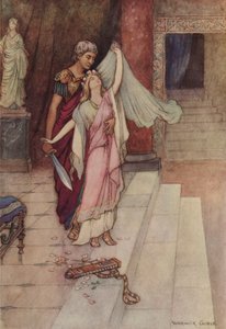 Geoffrey Chaucer, Läkarens berättelse av after Warwick Goble