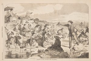 Augusti på landet – Sea-Shore av Winslow Homer