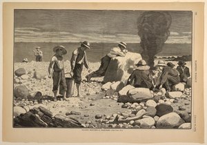 Sea-Side Sketches – A Clam-Bake av Winslow Homer