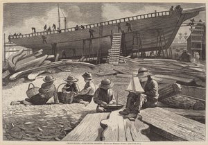 Skeppsbyggnad, Gloucesters hamn