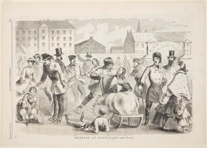 Skridskoåkning i Boston av Winslow Homer