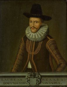 Porträtt av Laurens Reael, generalguvernör i Nederländska Ostindien av anonymous (copy after)