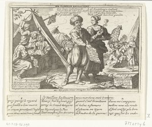 De modiga Bataverna, 1673 The courageous Bathaviers / Le Vaillans battaviers (titel på objekt) Sex franska tecknade serier om holländarna från 1673 (serietitel)