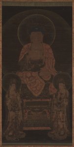 Amitabha-triaden av anonymous 