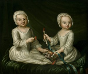 Joanna och Elizabeth Perkins av anonymous 