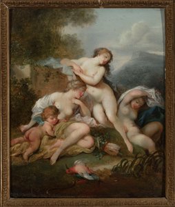 Polska:  Diana i nimfy (Kąpiel Diany) Diana och nymferna (Dianas bad)