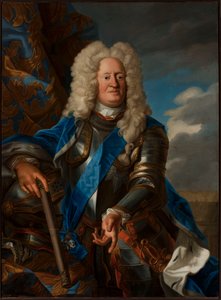 Porträtt av Augustus William av Brunswick av anonymous 