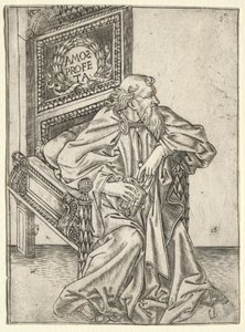 Profeterna: Amos av attributed to Baccio Baldini