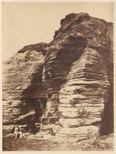 Stenar vid Livermead nära Torquay (England) av attributed to John Dillwyn Llewelyn