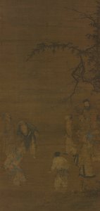 Fotbollsspelarna av attributed to Ma Yuan