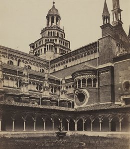 Det lilla klostret i klostret i Pavia av attributed to Maurizio Lotze