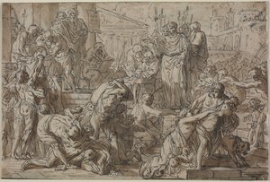 Romerskt ämne av attributed to Philibert Benoît Delarue