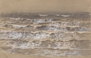 Studie av vågor av attributed to Samuel Palmer