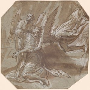 Kristus i Getsemane av called Bertoia Jacopo Zanguidi