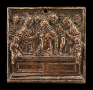 Gravläggningen av called Riccio Andrea Briosco