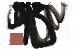 Abstrakt: Svart och brunt