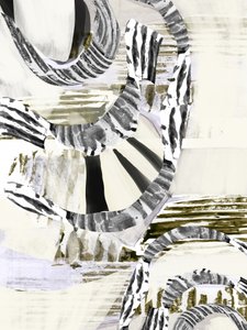Abstrakta randiga former av cartissi