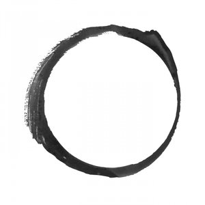 Abstrakt Zen-cirkel av cartissi