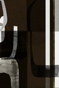 Mörk minimalistisk abstraktion av cartissi