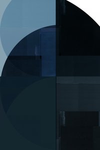 Djupblå geometri av cartissi