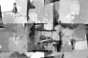 Dynamisk abstrakt gråskalebild av cartissi