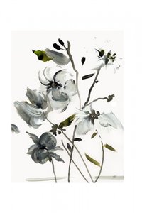 Eleganta abstrakta blommor av cartissi