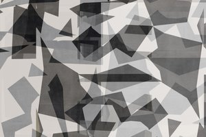 Geometriska abstrakta lager av cartissi