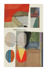 Geometrisk färgcollage av cartissi